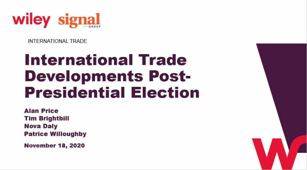 Photo of International Trade Developments Post-Presidential Election