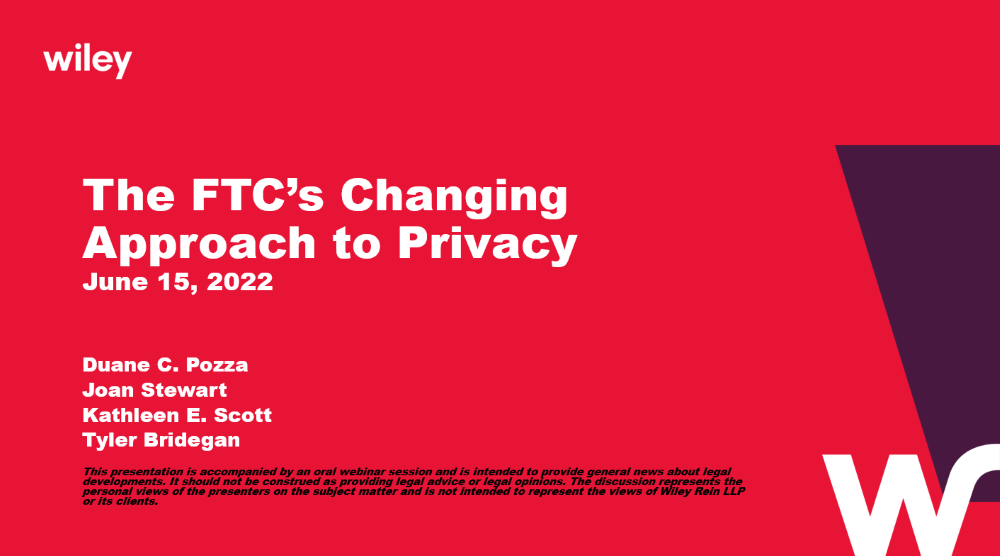 Photo of The FTC’s Changing Approach to Privacy
