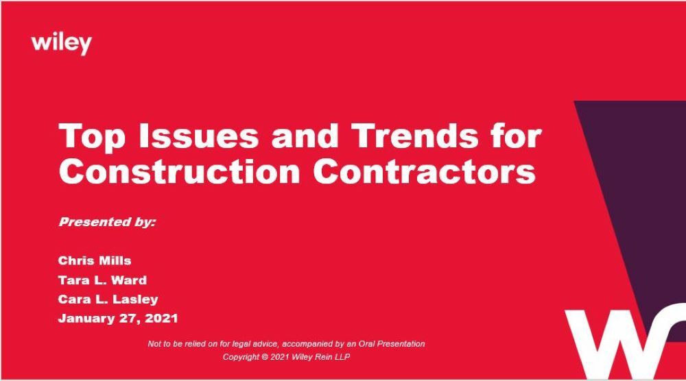 Photo of Top Issues and Trends for Construction Contractors