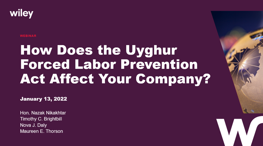Photo of How Does the Uyghur Forced Labor Prevention Act Affect Your Company?