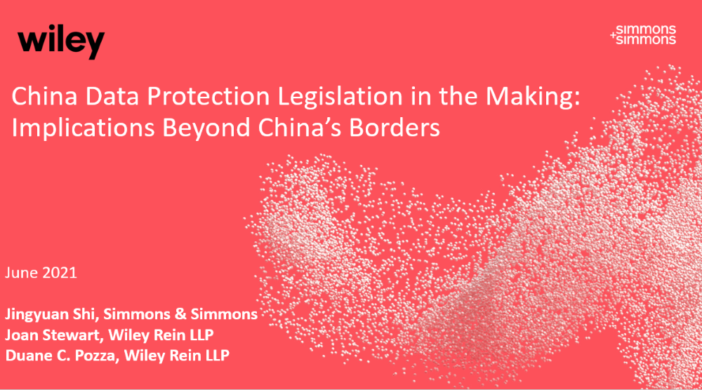Photo of China Data Protection Legislation in the Making: Implications Beyond China’s Borders