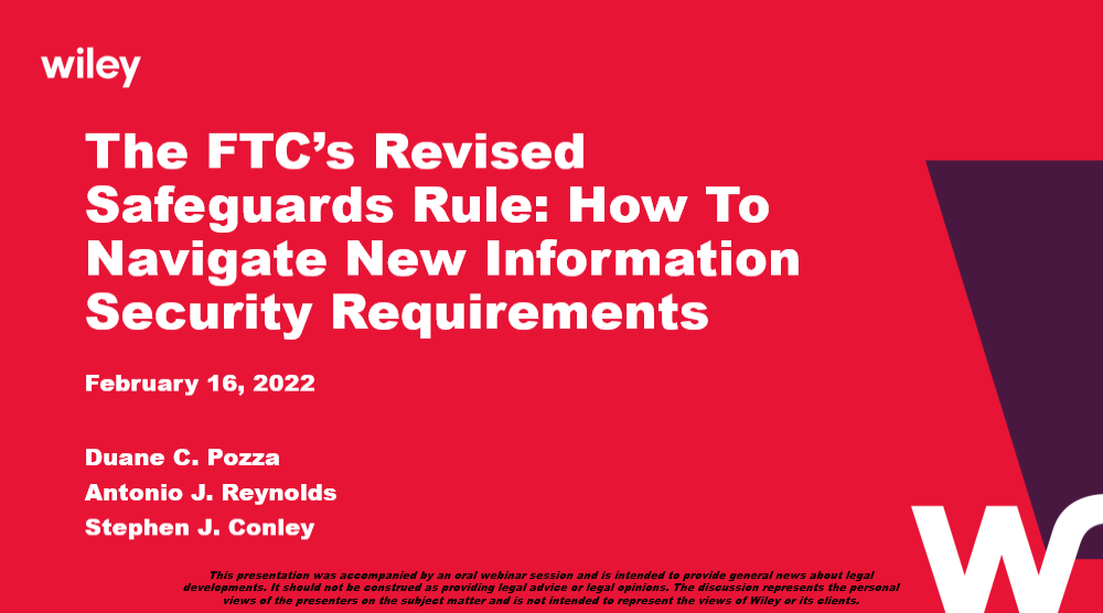 Photo of The FTC’s Revised Safeguards Rule: How To Navigate New Information Security Requirements