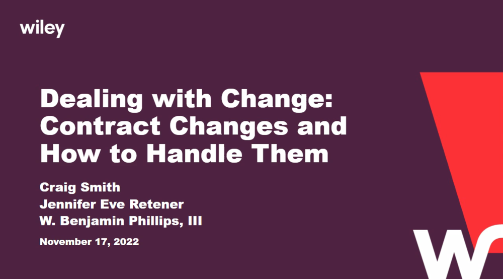 Photo of Dealing with Change: Contract Changes and How to Handle Them