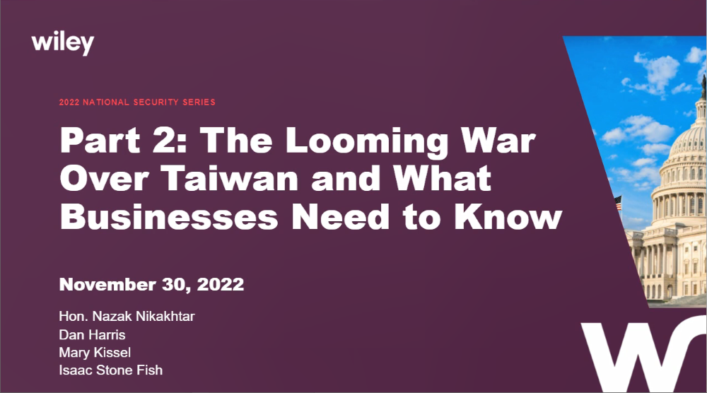 Photo of Part 2: The Looming War Over Taiwan and What Businesses Need to Know