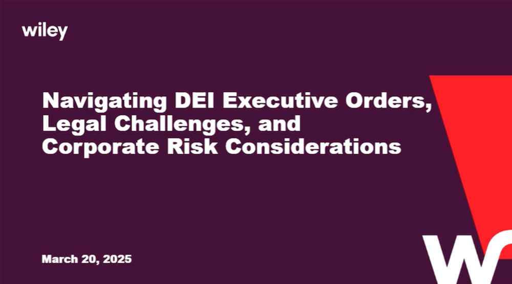 Photo of Navigating DEI Executive Orders, Legal Challenges, and Corporate Risk Considerations