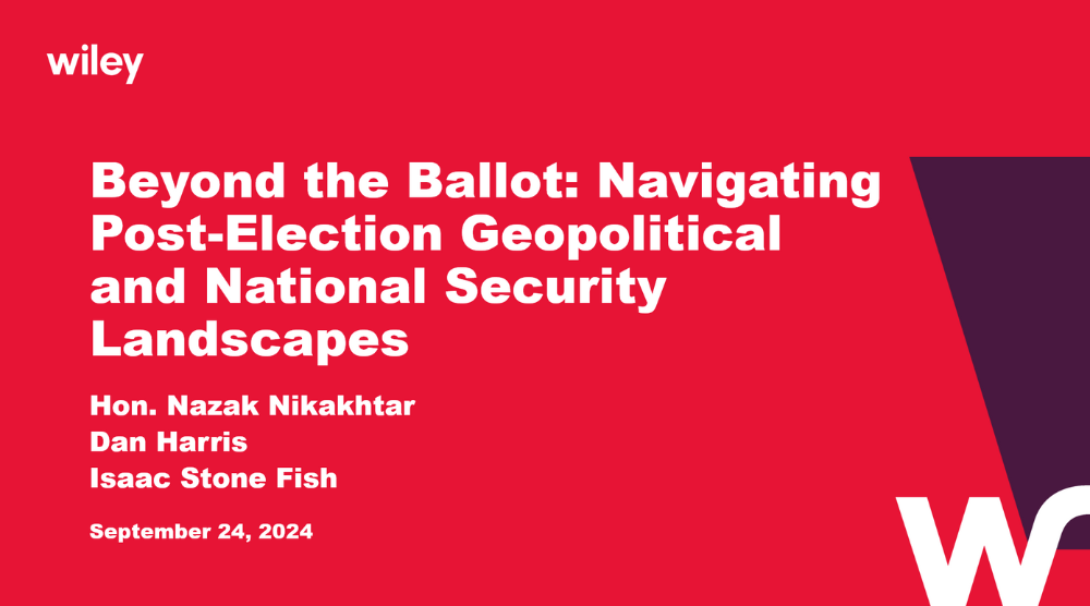 Photo of Beyond the Ballot: Navigating Post-Election Geopolitical and National Security Landscapes