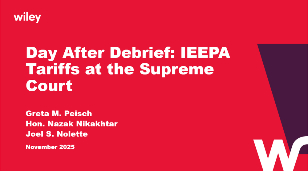 Photo of Day After Debrief: IEEPA Tariffs at the Supreme Court