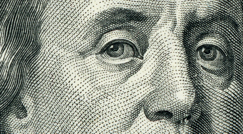Ben franklin money